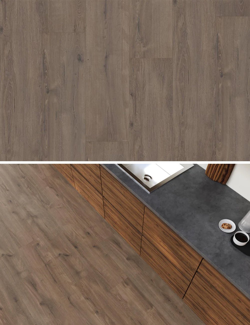 Floorlife Laminaat Forest Hills Donkerbruin Eiken 5525402419