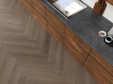 YUP XL Greenford herringbone dryback brown – afbeelding 5