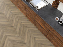 YUP Paddington Herringbone dryback light brown – afbeelding 5