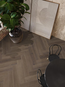 YUP XL Greenford herringbone dryback brown – afbeelding 4