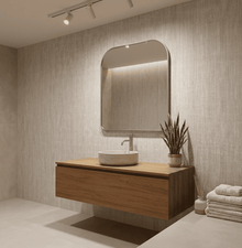 Linnen Grijs wandpaneel – detail en sfeer
