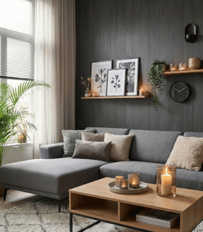 Thuispaneel Eiken Dark Grey Eiken Dark Grey