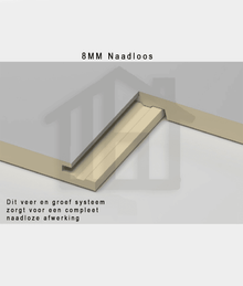Bruin wandpaneel – detail en sfeer