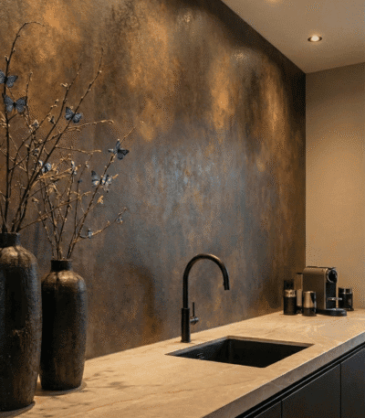 Thuispaneel Metal Rust Dark Metal Rust Dark