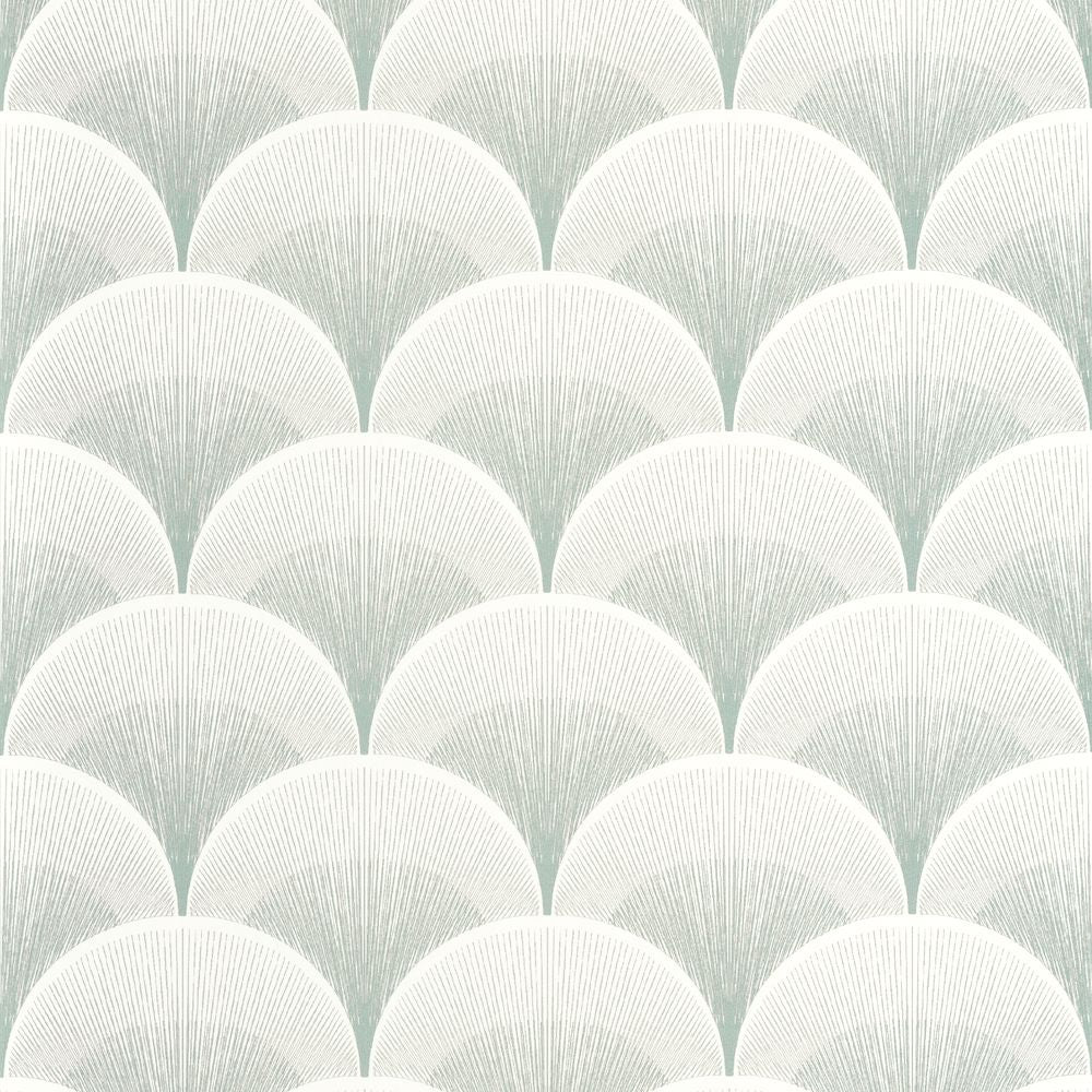 Casadeco Twenties Broadway Vert Amande TWNT88667111 – dessin en kleur