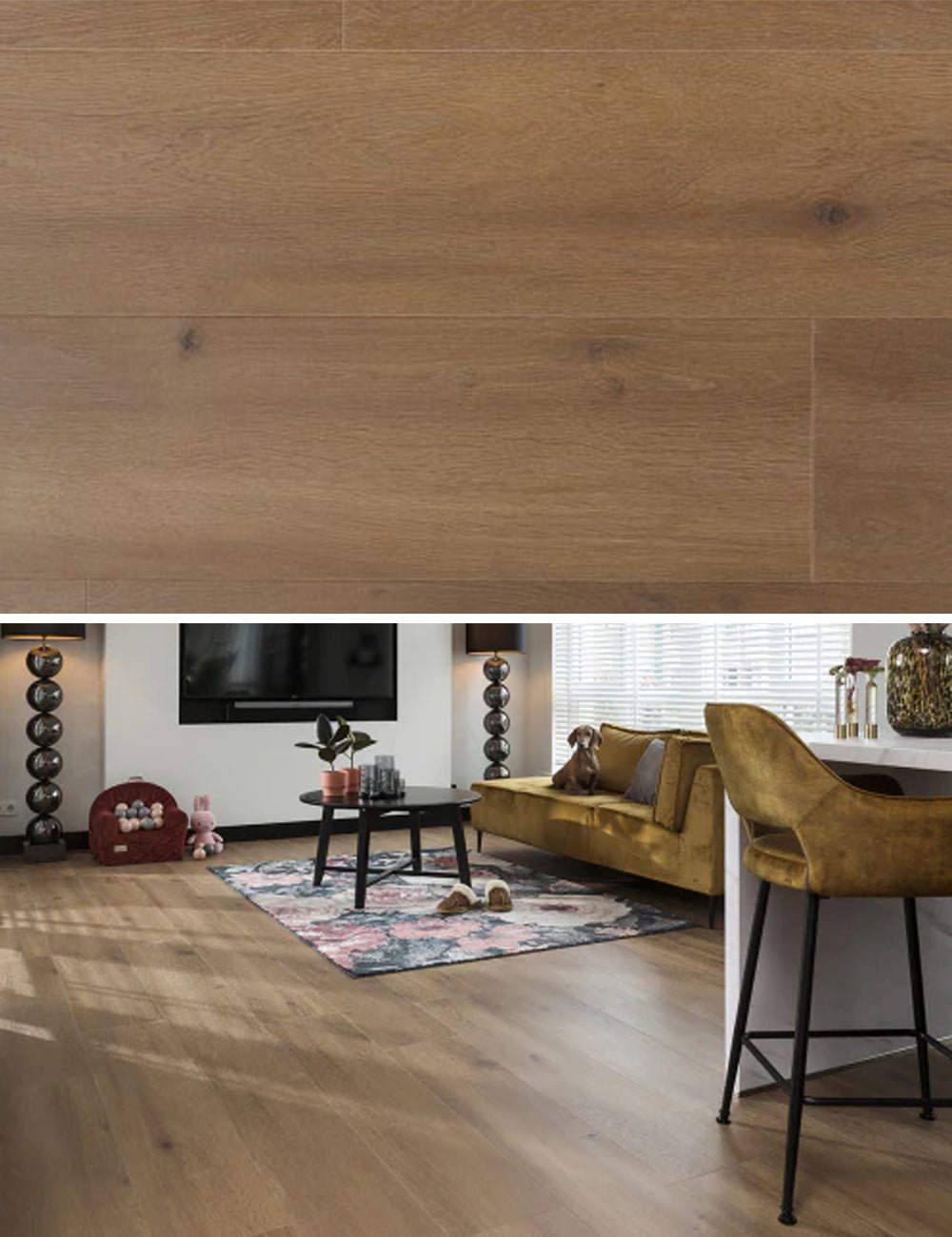 Douwes Dekker Solide Brede Plank Oregano - Krachtig Laminaat - 04686