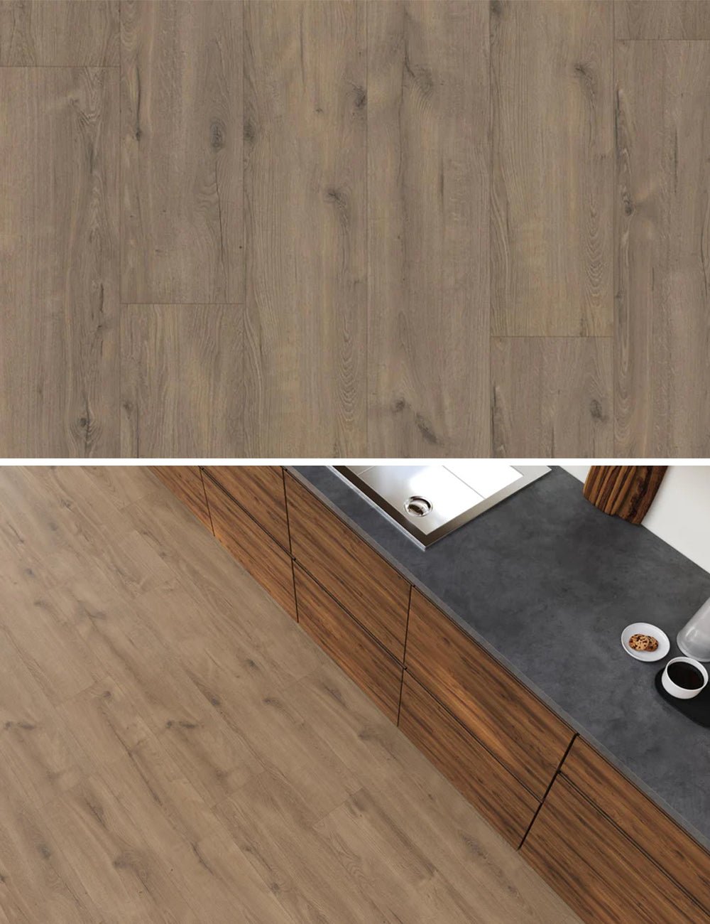 Floorlife Laminaat Forest Hills Grijsbruin Eiken 5525401619