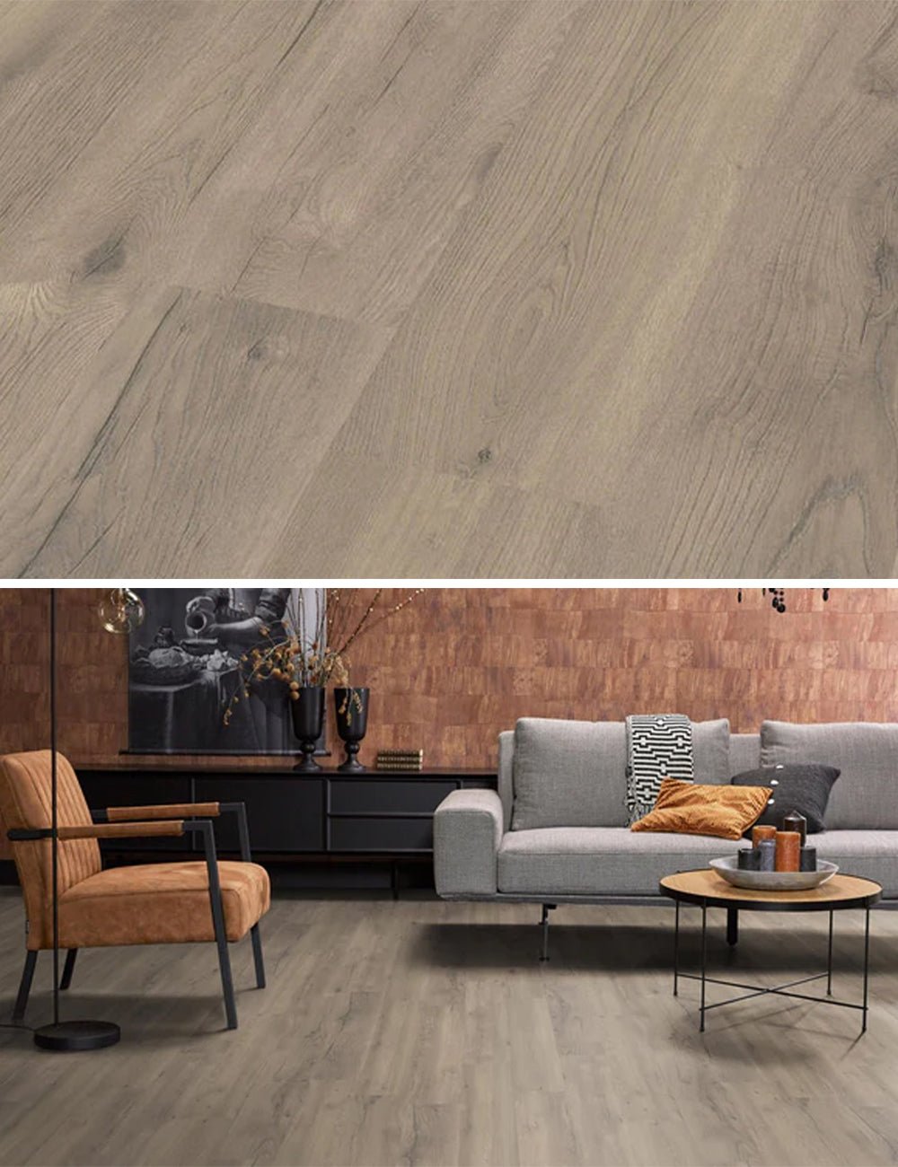 Floorlife Laminaat Houtlook Inwood Eiken Donkergrijs 2427