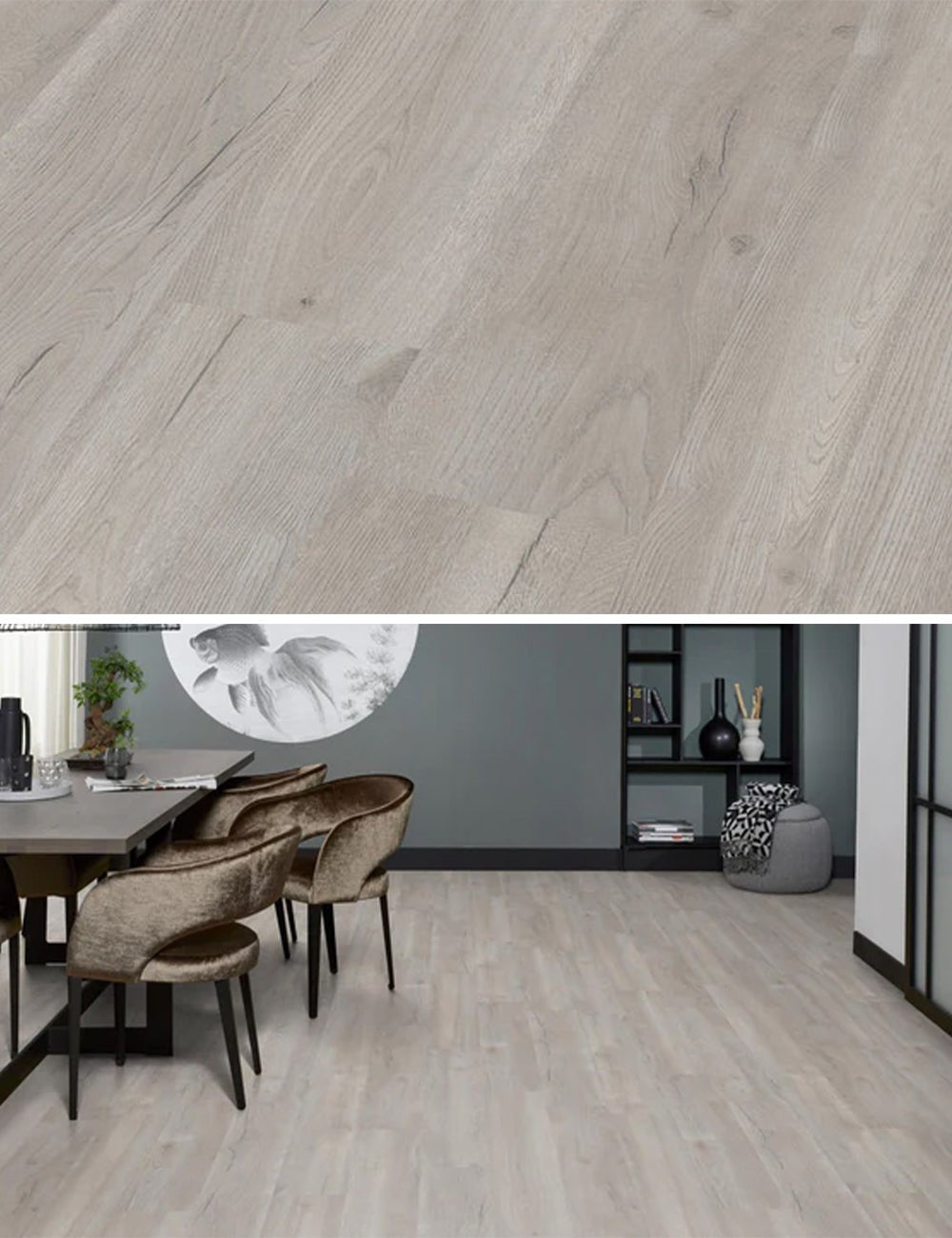 Floorlife Laminaat Houtlook Inwood Eiken Lichtgrijs 2426