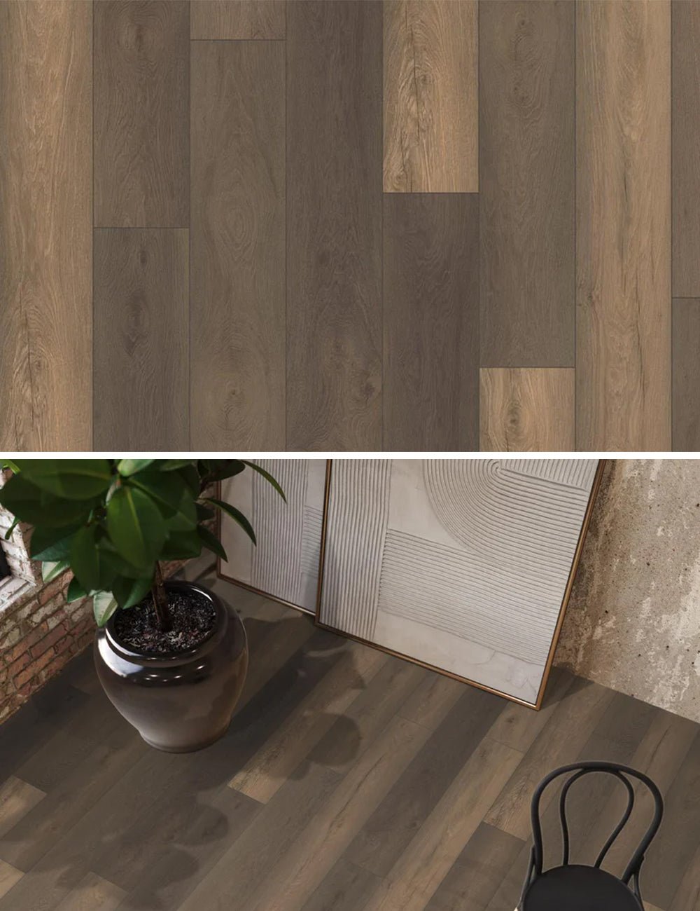 Floorlife Laminaat Midwood Bruin Eiken 5039810019