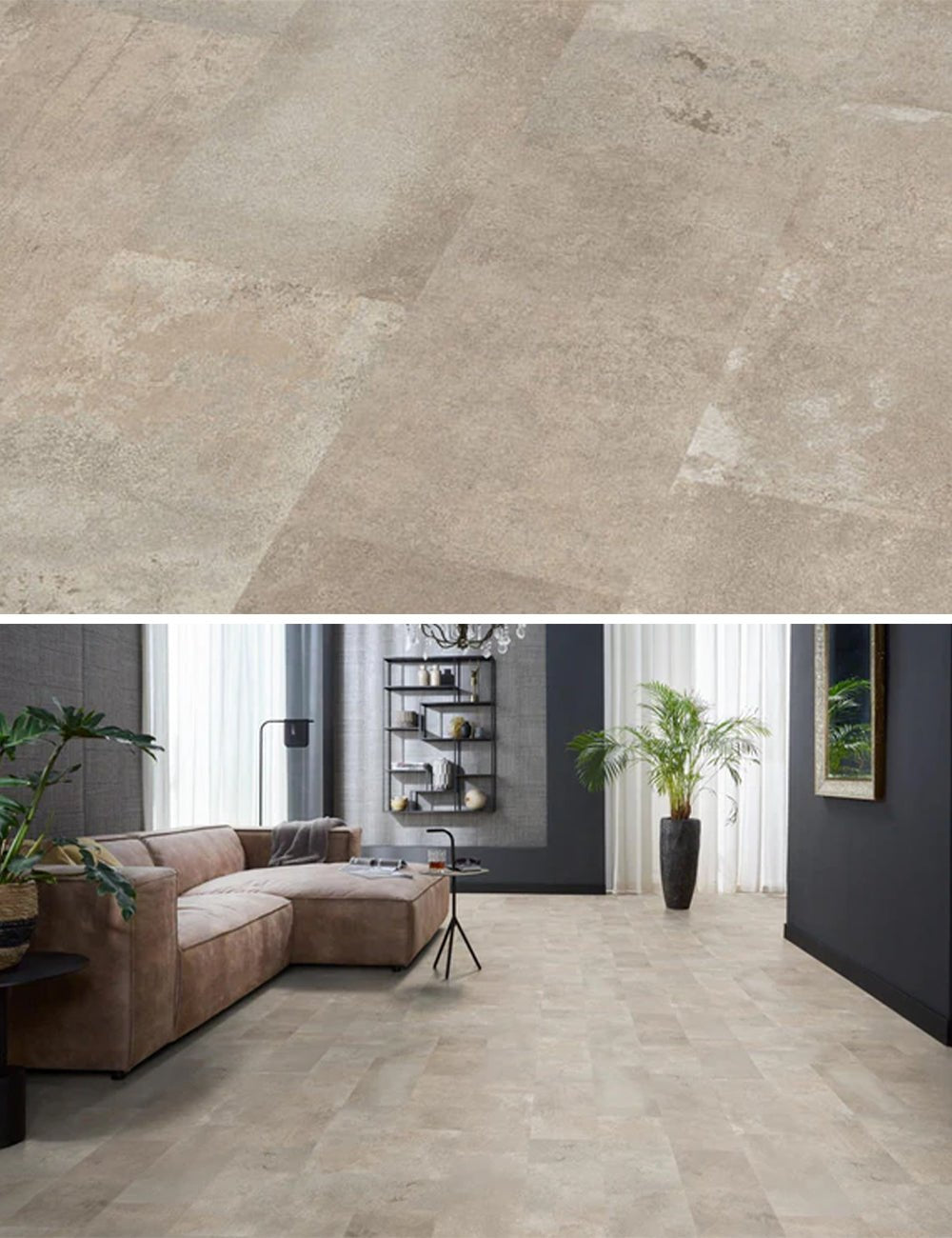 Floorlife Laminaat Tegel Madison Square Aqua Zand - Tegel 60.4 x 28 cm - 5022640719