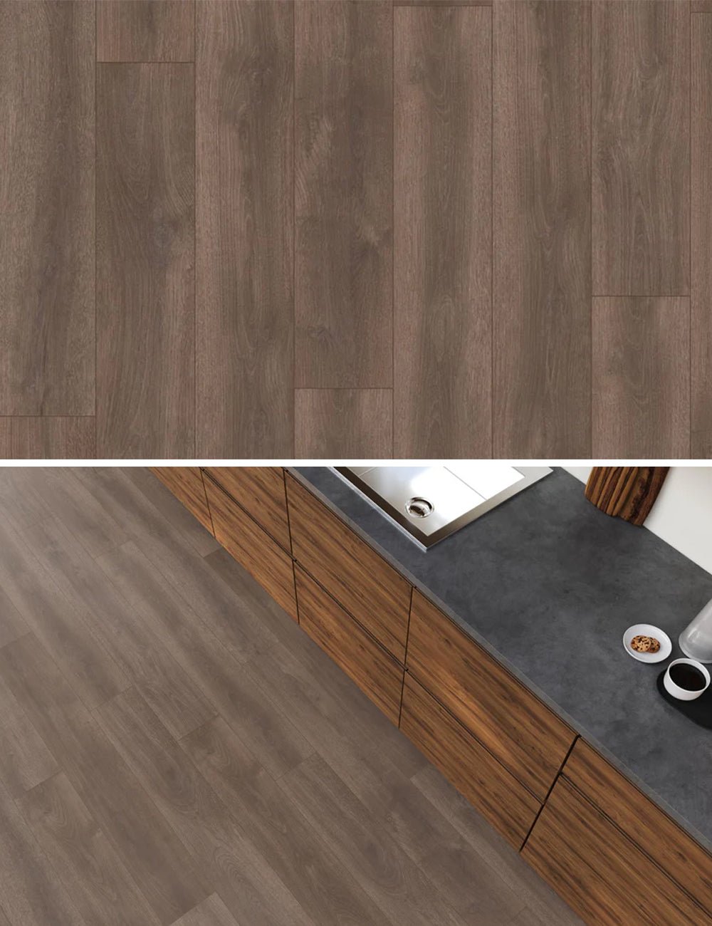 Floorlife Laminaat Woodside Donkerbruin Eiken 5059997319
