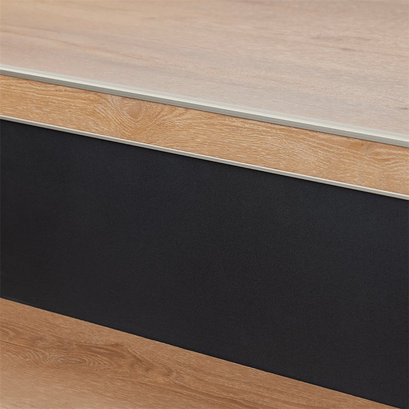 Floorlife Stootbord PVC RAL 9005 Zwart Steenstructuur (set 16 stuks)