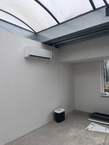 Gebroken Wit wandpaneel – detail en sfeer